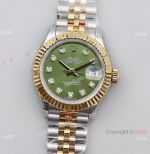 (TWS) AAA Replica Rolex Datejust I NH05 watch 2-Tone Olive Green Dial